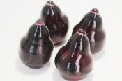 Perle poire - Rouge vin - Grand modèle