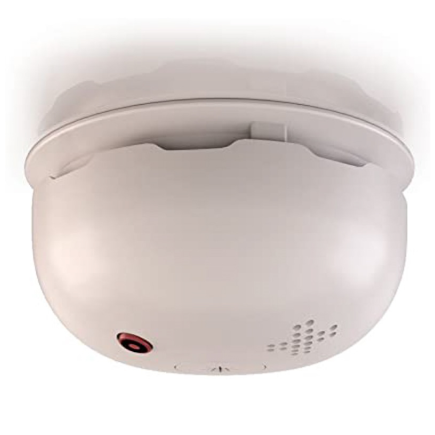 Pavillon pour luminaire 2 en 1 option détecteur de fumée - diam 12 cm - BLANC 